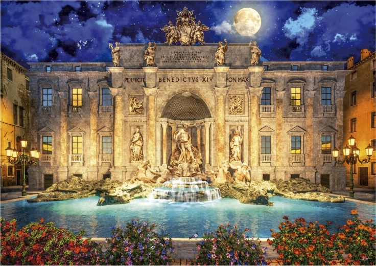 Sestavljanka EDUCA Fontana di Trevi, Rim – 1000 kosov