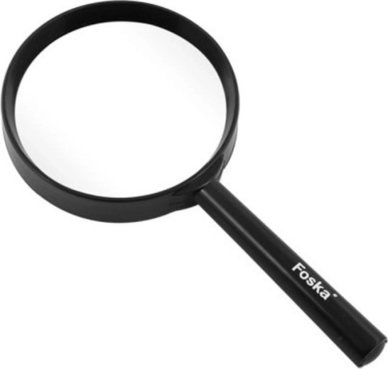 Foska Handheld Magnifier 5×, 60 mm diameter