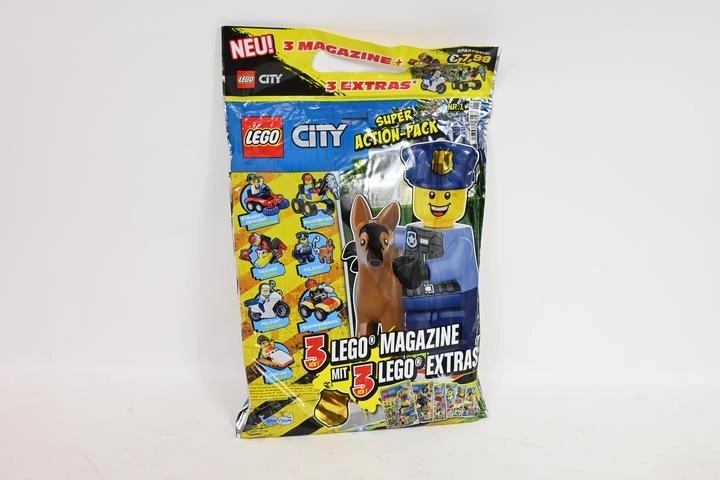 LEGO City promocijski paket: 3× polybag s presenečenjem + 3× kartica
