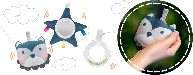 Lok z igračami za senzorični razvoj