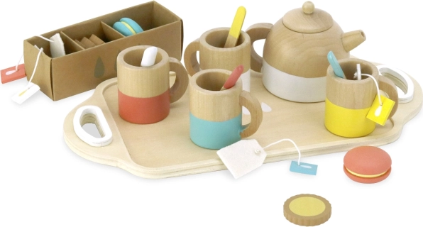 Leseni čajni set – velik VILAC