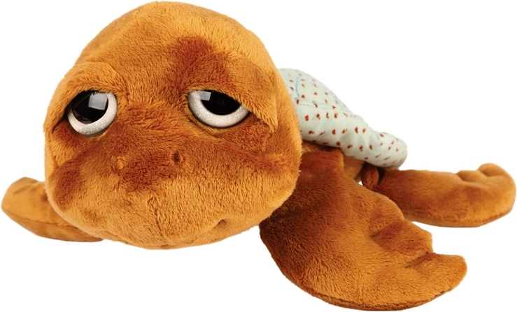 Soft Plush Turtle (Brown) with Light Green Shell
