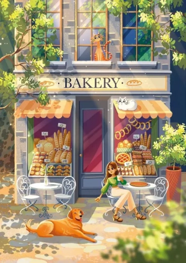 Puzzle Bakery 1000 Pieces MAGNOLIA