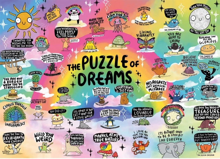 GIBSONS sestavljanka Snov 1000 koščkov