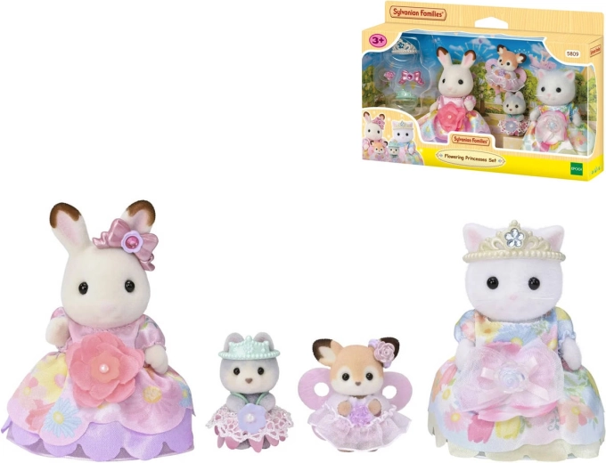 Sylvanian Families cvetlične princese – 4 kosi