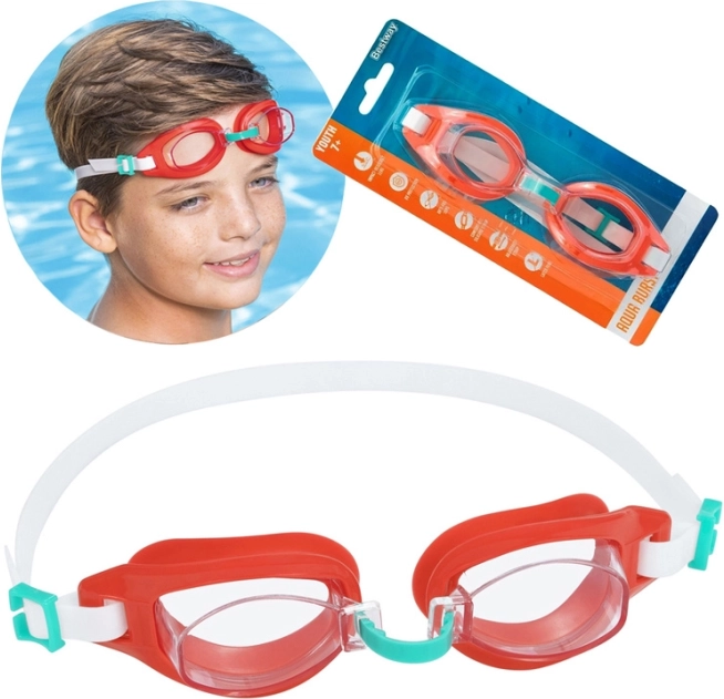Otroška plavalna očala Bestway Aqua Burst – Rdeča