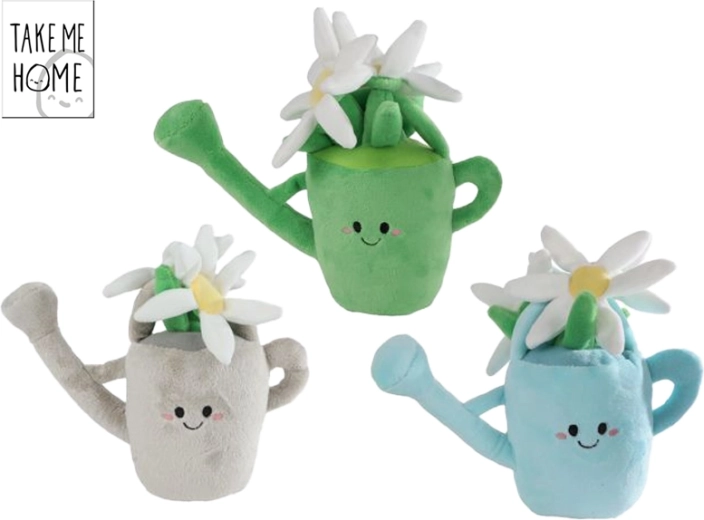 Plišasta rastlina v zalivalki Take Me Home 20 cm