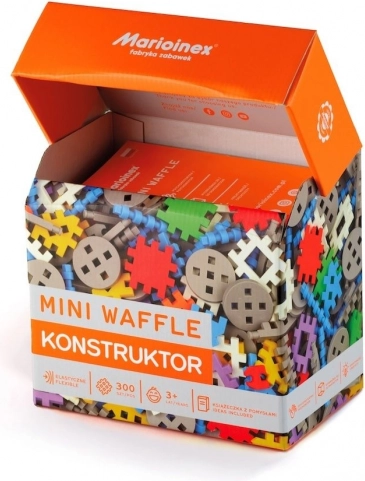Kreativni set za sestavljanje Mini Waffle 300 kosov