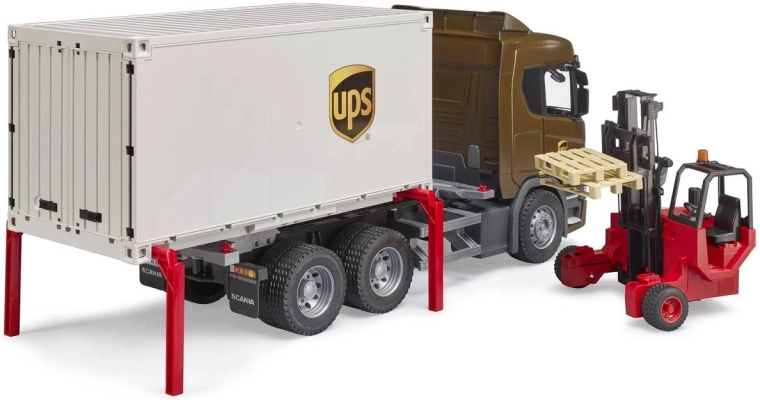 Zamenljiv kontejner za realistično logistiko
