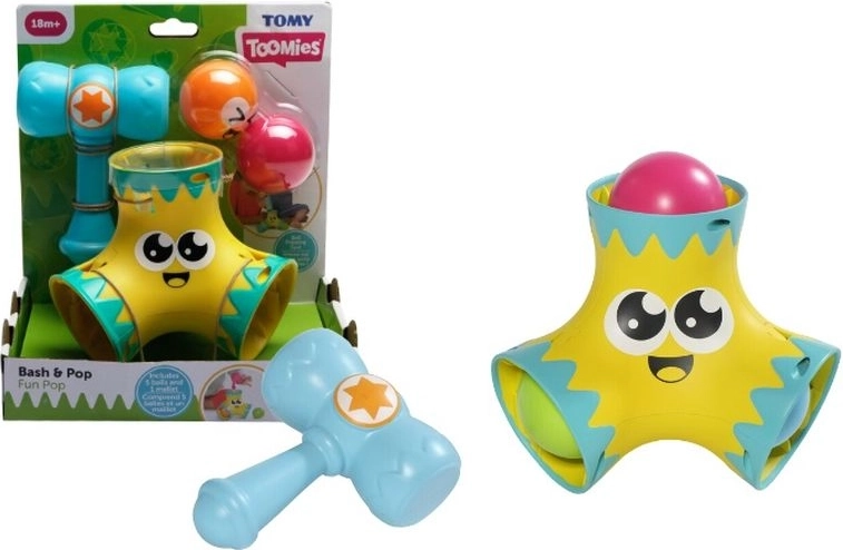 Tomy Toomies Vesele žogice s kladivcem
