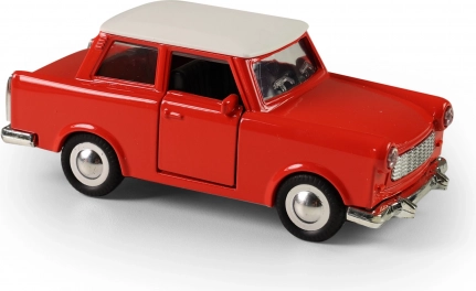 kovinski retro model avtomobila Trabant 1:32 s povratnim vztrajnikom