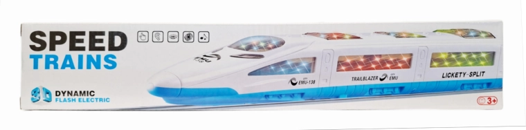 Lokomotiva na baterije z LED lučko
