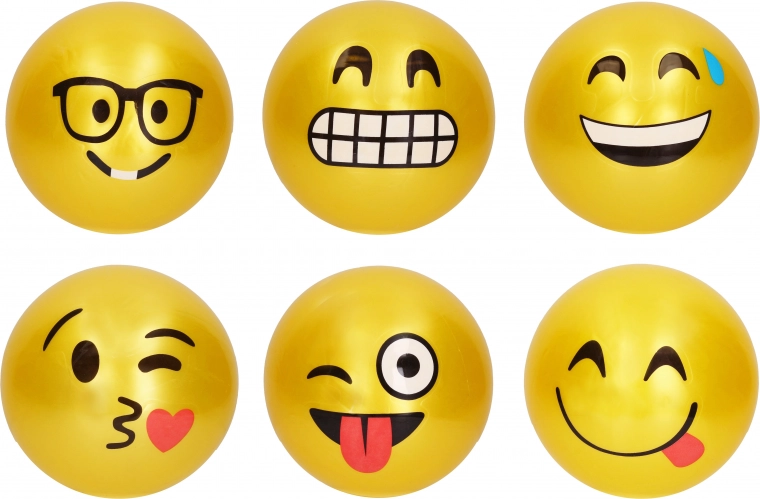 Gumijasta žoga z nasmehom 22 cm