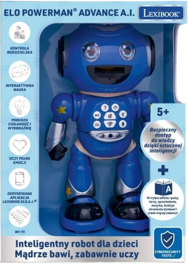 Lexibook ELO POWERMAN – interaktivni robot z umetno inteligenco