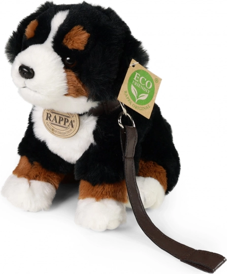 Plišasti bernski planšarski pes z vrvico in zvokom