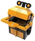 Robotski hranilnik – komplet za sestavljanje za otroke