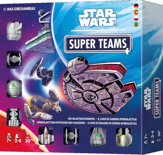 Star Wars: Super Teams – družinska dirkaška namizna igra
