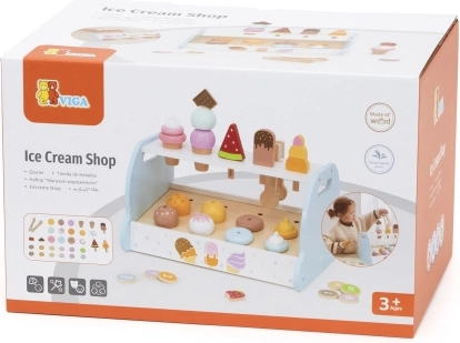 Viga PolarB wooden mini ice cream and candy shop