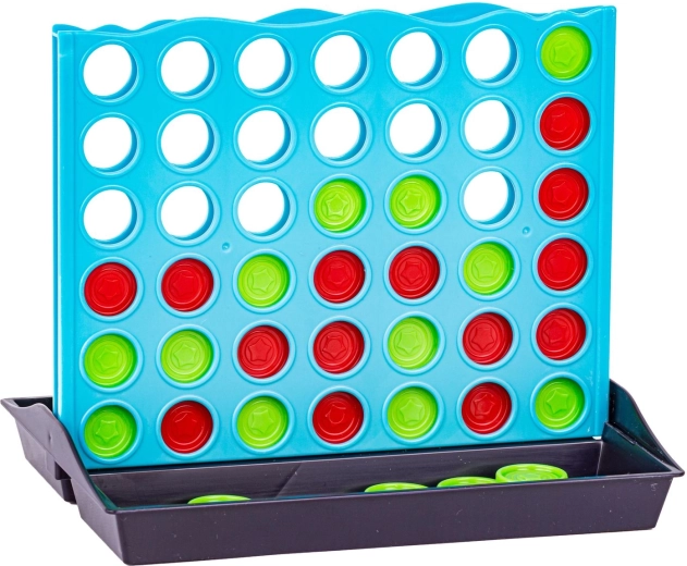 Tactical game for 2 players – 4 in a row