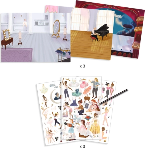 Ustvarjajte svoje baletne zgodbe