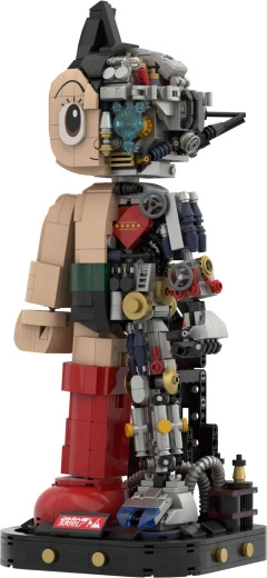 Polmehanični dizajn z razkritimi detajli