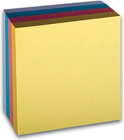 Samolepilni blok Concorde 76 × 76 mm pastelni