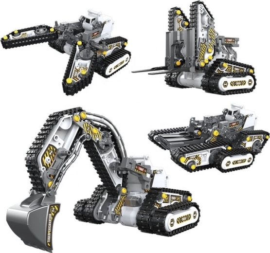 2.4 GHz remote control and movable parts