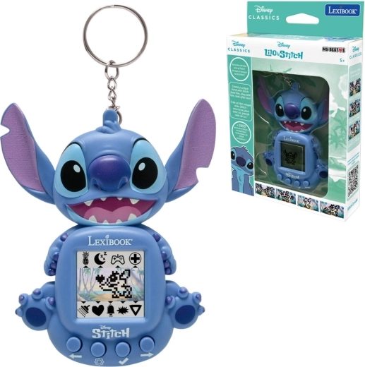 Interaktivni virtualni ljubljenček DISNEY STITCH na ključih Lexibook