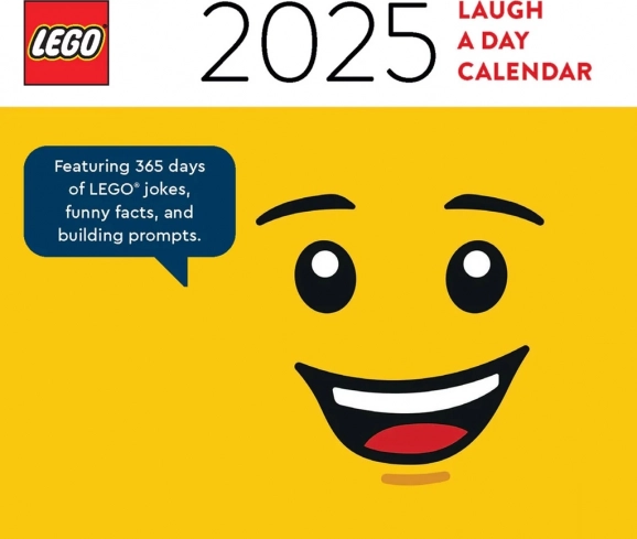 Zabavni koledar LEGO 2025 podjetja Chronicle Books