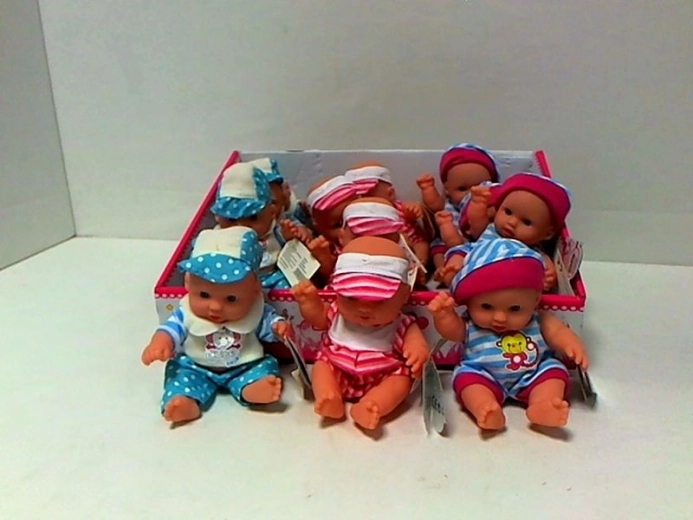 Doll 20 cm in colorful outfit