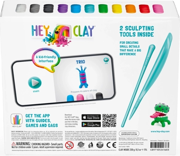 Ustvarjanje z aplikacijo HEY CLAY