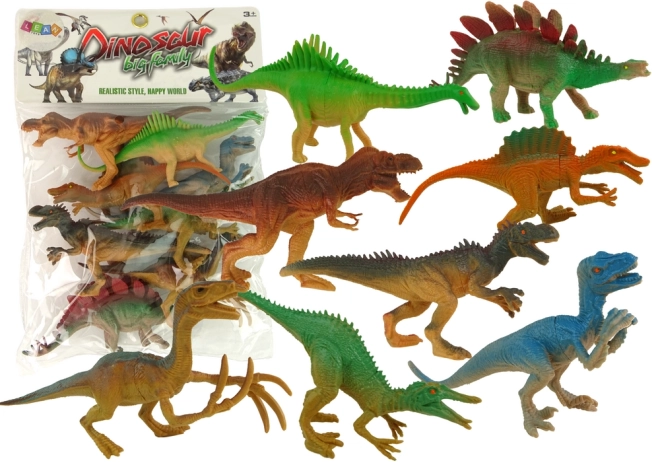 Komplet figuric Dinosaur Park 8 kos