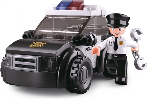 Sluban policijski patruljni voz 4 v 1