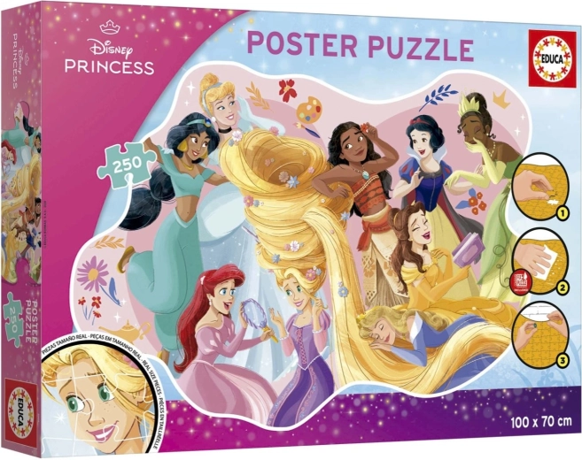 Educa plakatne sestavljanke Disney princeske 250 kosov