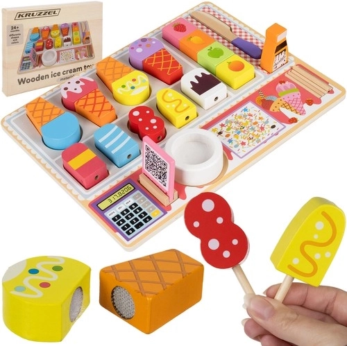 Lesena sladoledarnica KRUZZEL