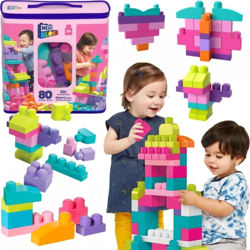 Mega Bloks barvne gradbene kocke za otroke
