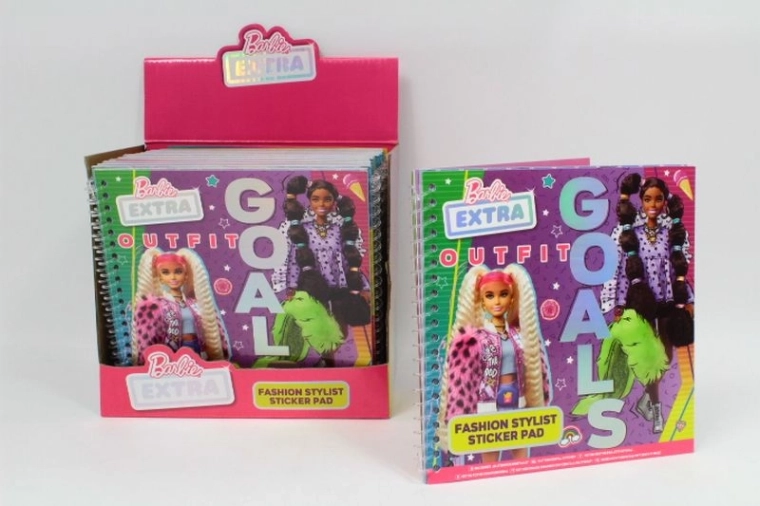 Barbie modni album z nalepkami