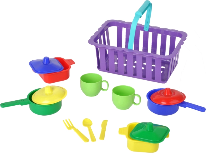Barvit komplet za realistično igro kuhinje