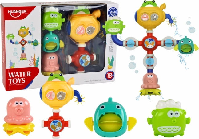 Vodna kopalna igrača robot s priseski