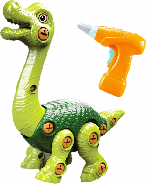 vijačni dinozaver z akumulatorskim izvijačem za otroke