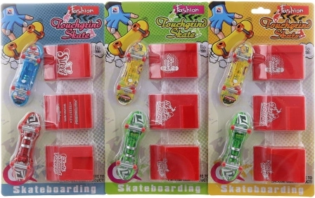 Komplet fingerboardov z rampami
