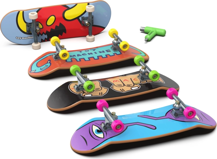 Štirje fingerboardi v enem kompletu