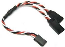 Y razdelilni kabel za servo Futaba 30 cm (sukan) – 1 kos