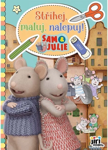 Reži, barvaj, lepi! Hiška mišk Sam & Julie
