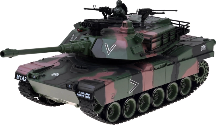 360° rotating turret and adjustable barrel