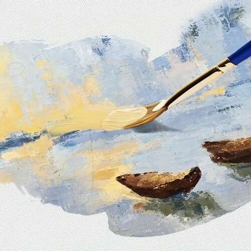 Grundirano platno primerno za mixed media