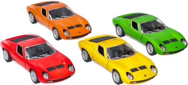 Kovinski model Lamborghini Miura P400 SV 1971