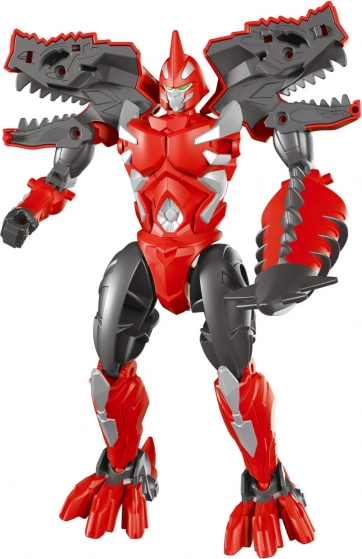 Zložljivi robotski dinozaver rdeč