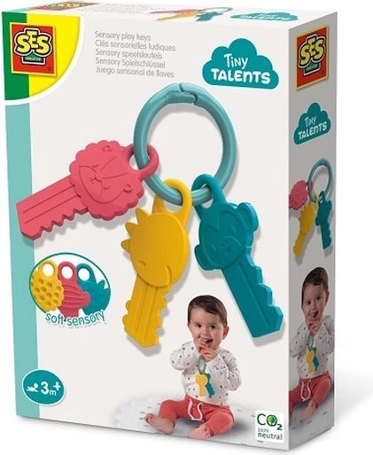 SES sensory toy – keys for chewing and play