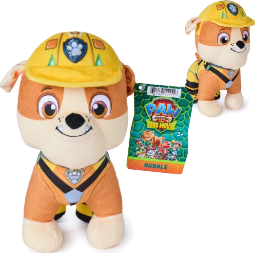 Plišasta igrača Paw Patrol Rubble dino film 20 cm